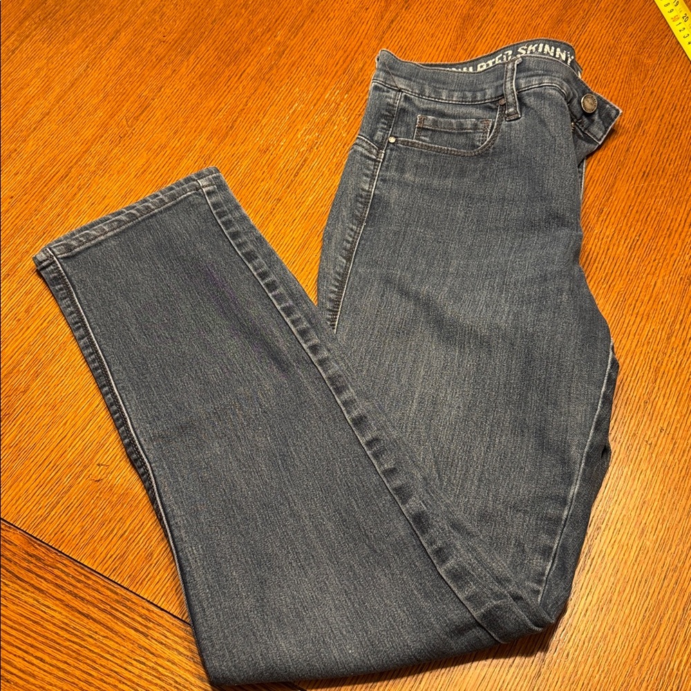 DKNY Dark Wash Sculpted Skinny Jeans